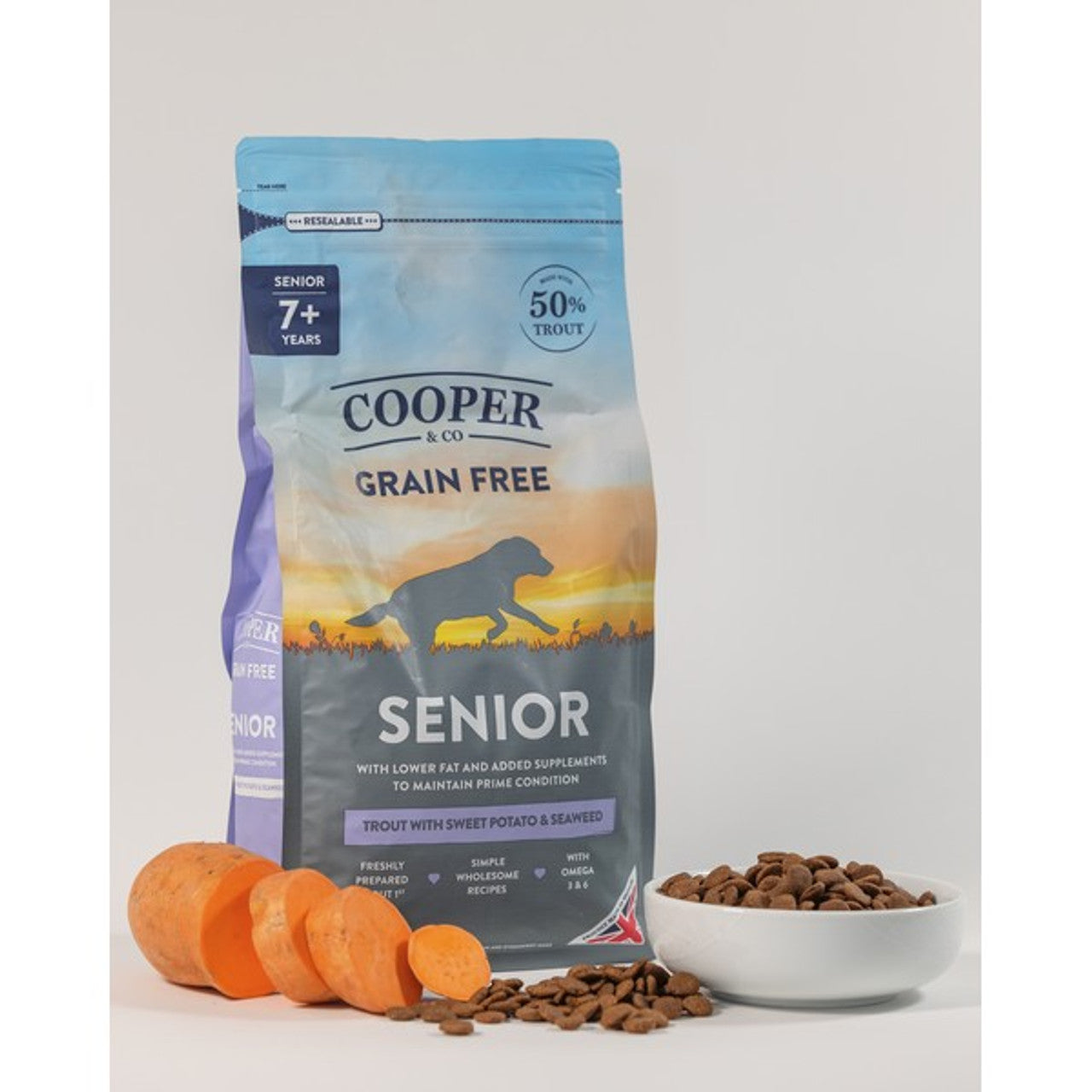 Cooper & Co Senior Trout with Sweet Potato and Seaweed 1.5kg