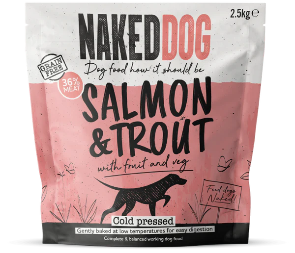 Naked Dog Cold pressed Salmon & Trout (2.5kg)