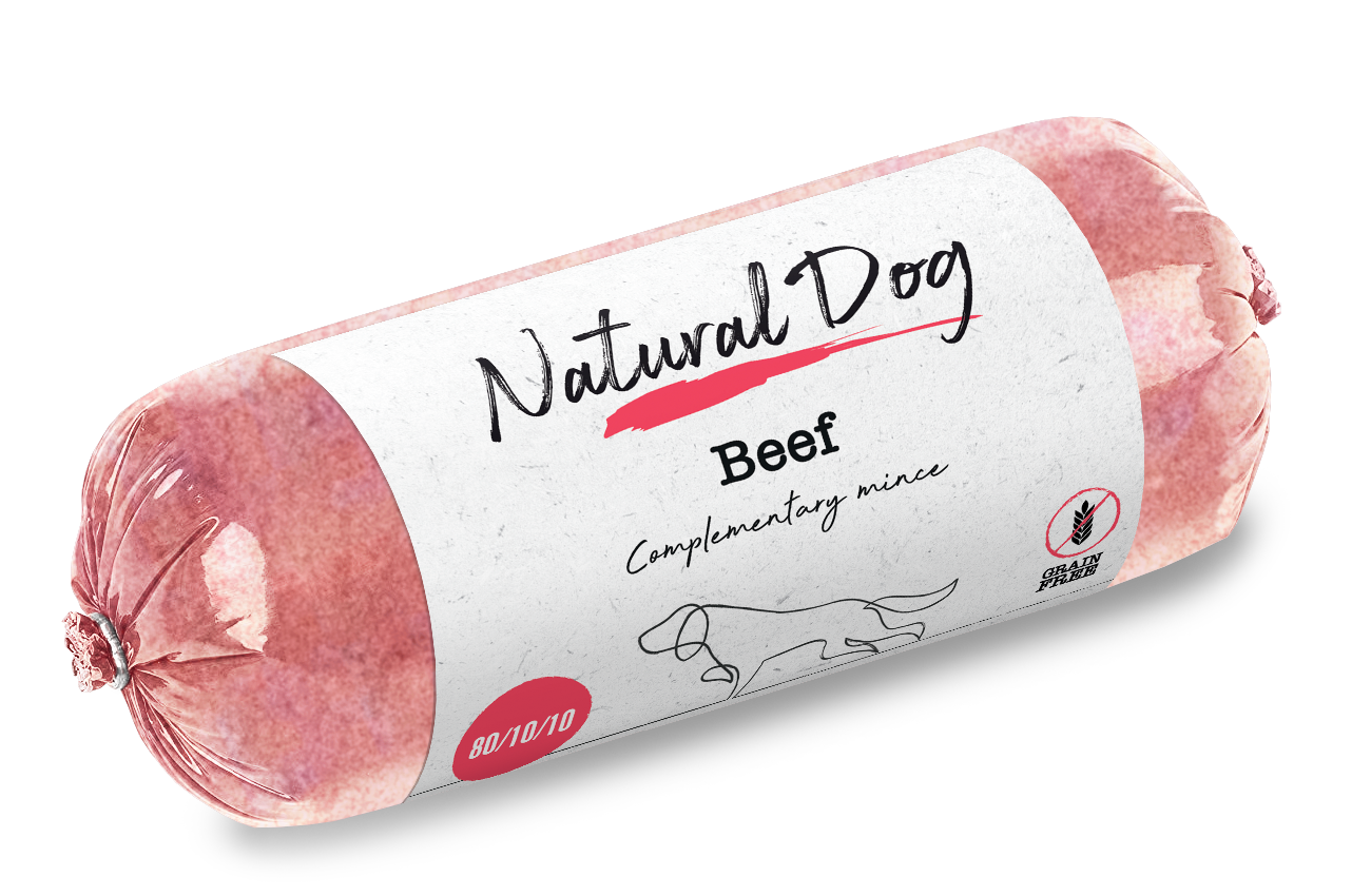 Natural Dog Chub- Beef tripe (500g)