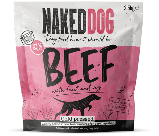 Naked Dog Cold pressed Beef (2.5kg)